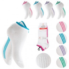 Snížené dámské ponožky s jemnými detaily