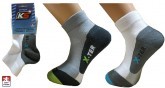 Sportovní bavlněné polofroté ponožky KS-XTER 33-49
