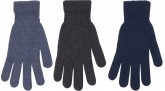 Pánské hladké rukavice s vlnou 