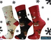 Ponožky dámské vánoční SOBÍCI