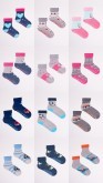 Dětské froté ponožky s ABS 17-19