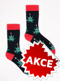 Ponožky vánoční canabis stomeček