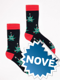 Ponožky vánoční canabis stomeček