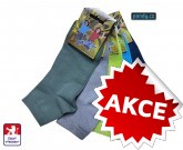 Ponožky dětské nízké jednobarevné 
